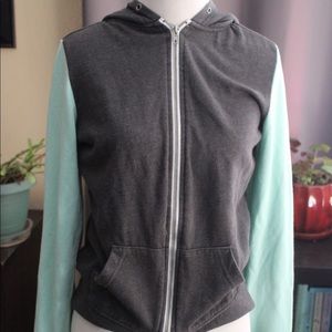 Zip up hoodie